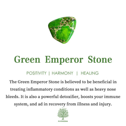 Ecusband Chakra Emperor Stone Beaded Apple Watch Strap7