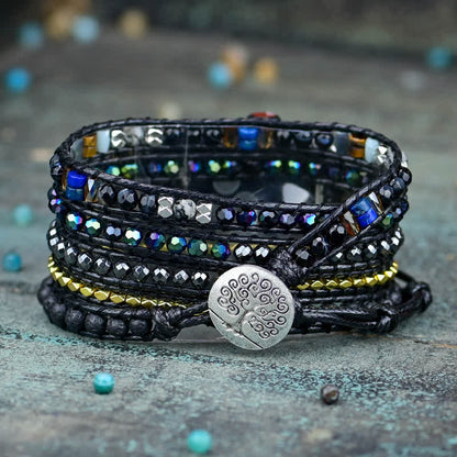 Ecusband Lava Stone Apple Watch Strap Wrap Bracelet2